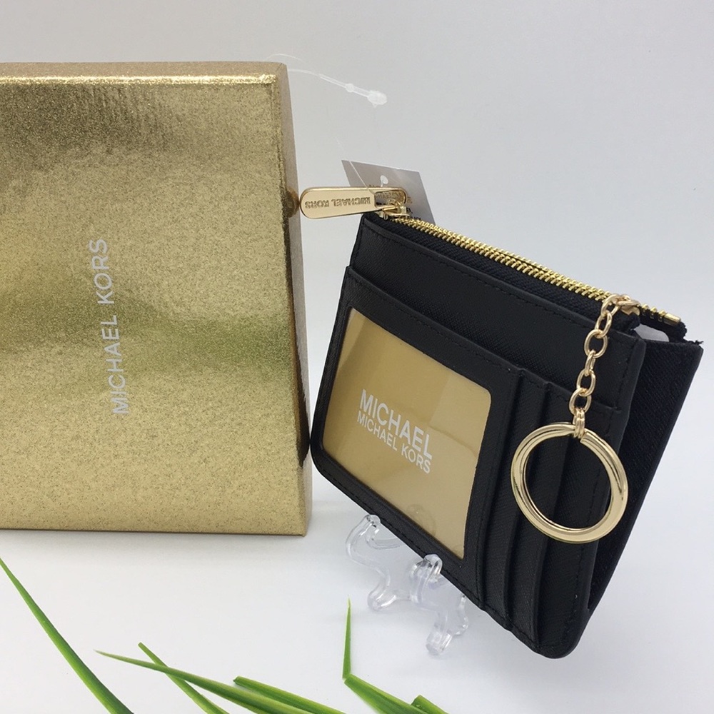 Jet Set Travel Sm TZ Coinpouch W ID Leather Black - Picture 3 of 8